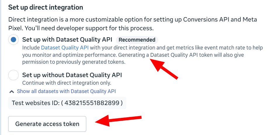 meta events manager setup overview options capi 2