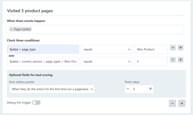 What are custom triggers and how to set them up • WP Full Picture