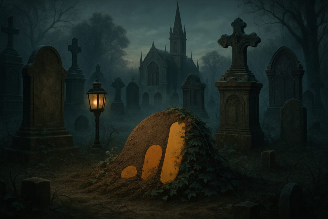 blog ga logo on graveyard