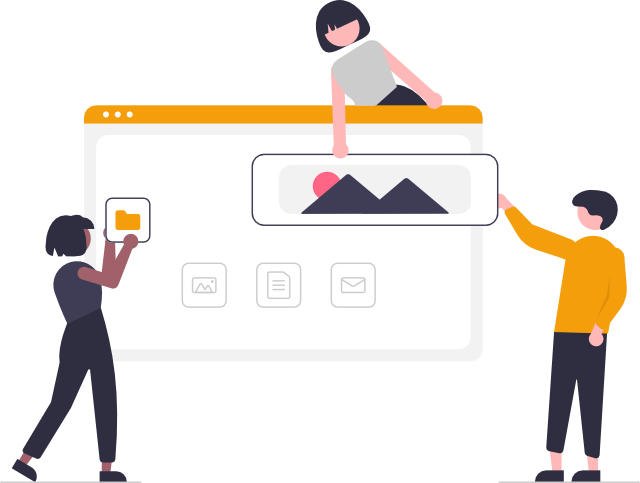 illustration building websites