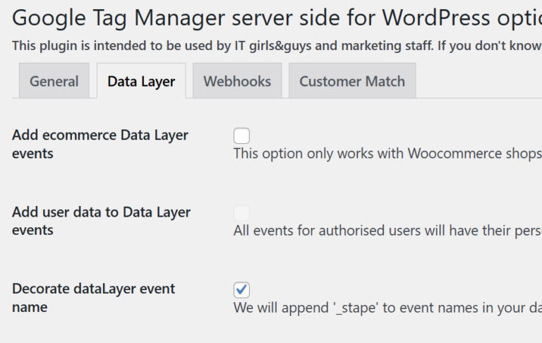 How to use sGTM from Stape.io 1 sgtm stape settings 2