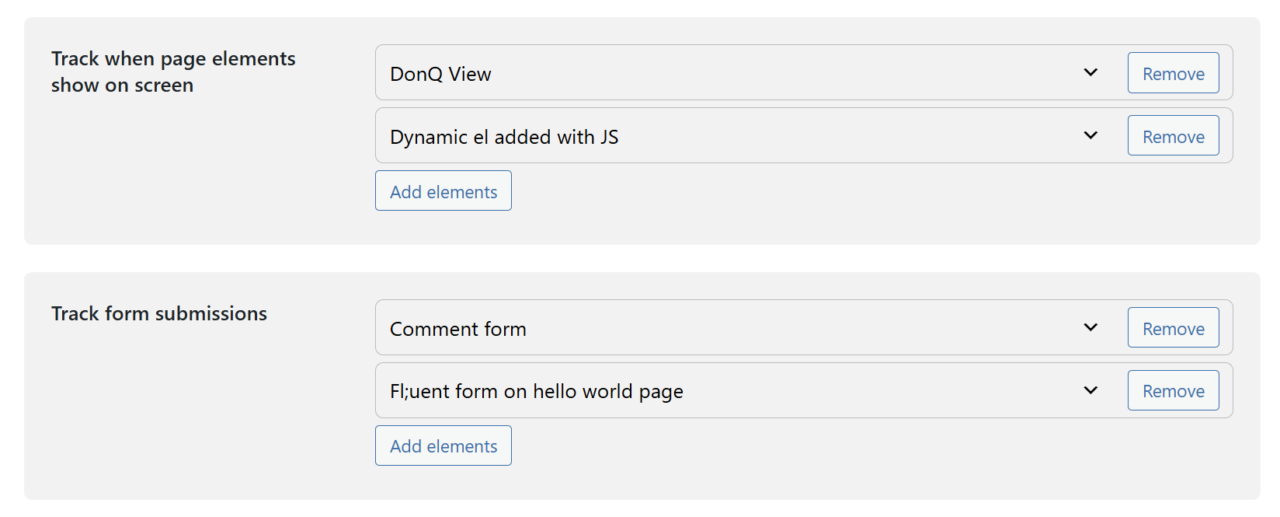 setting events in v11
